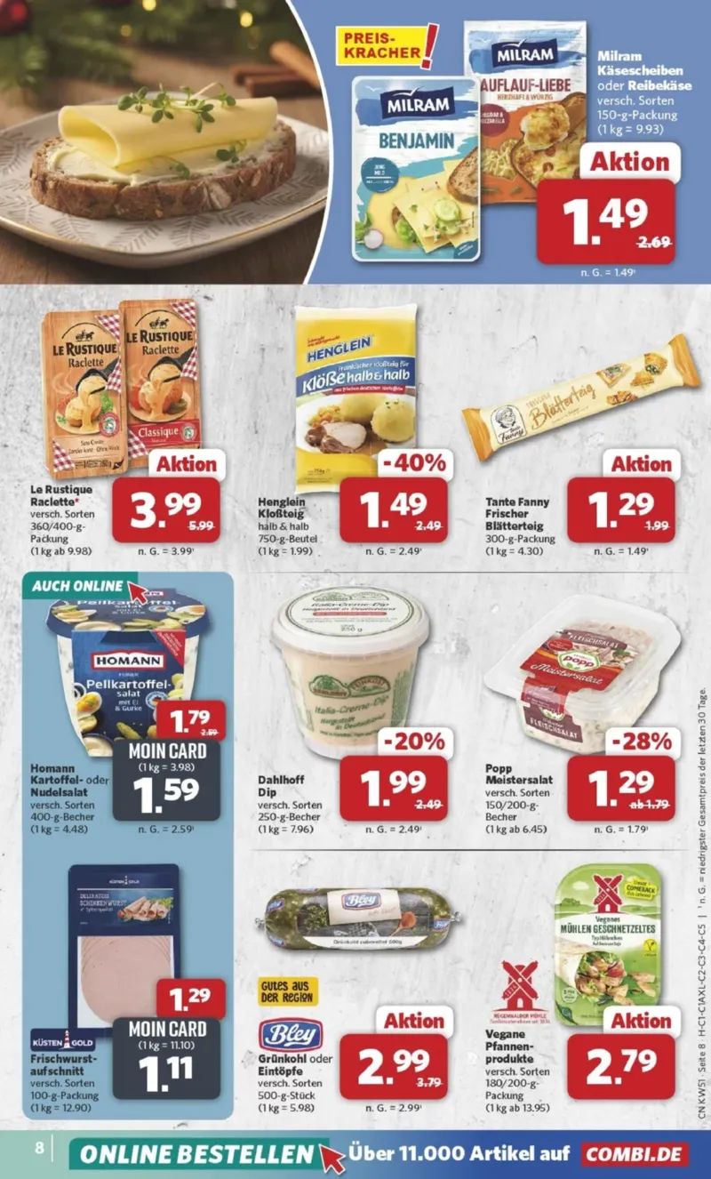 Combi Prospekt vom 15.12.2025, Seite 8