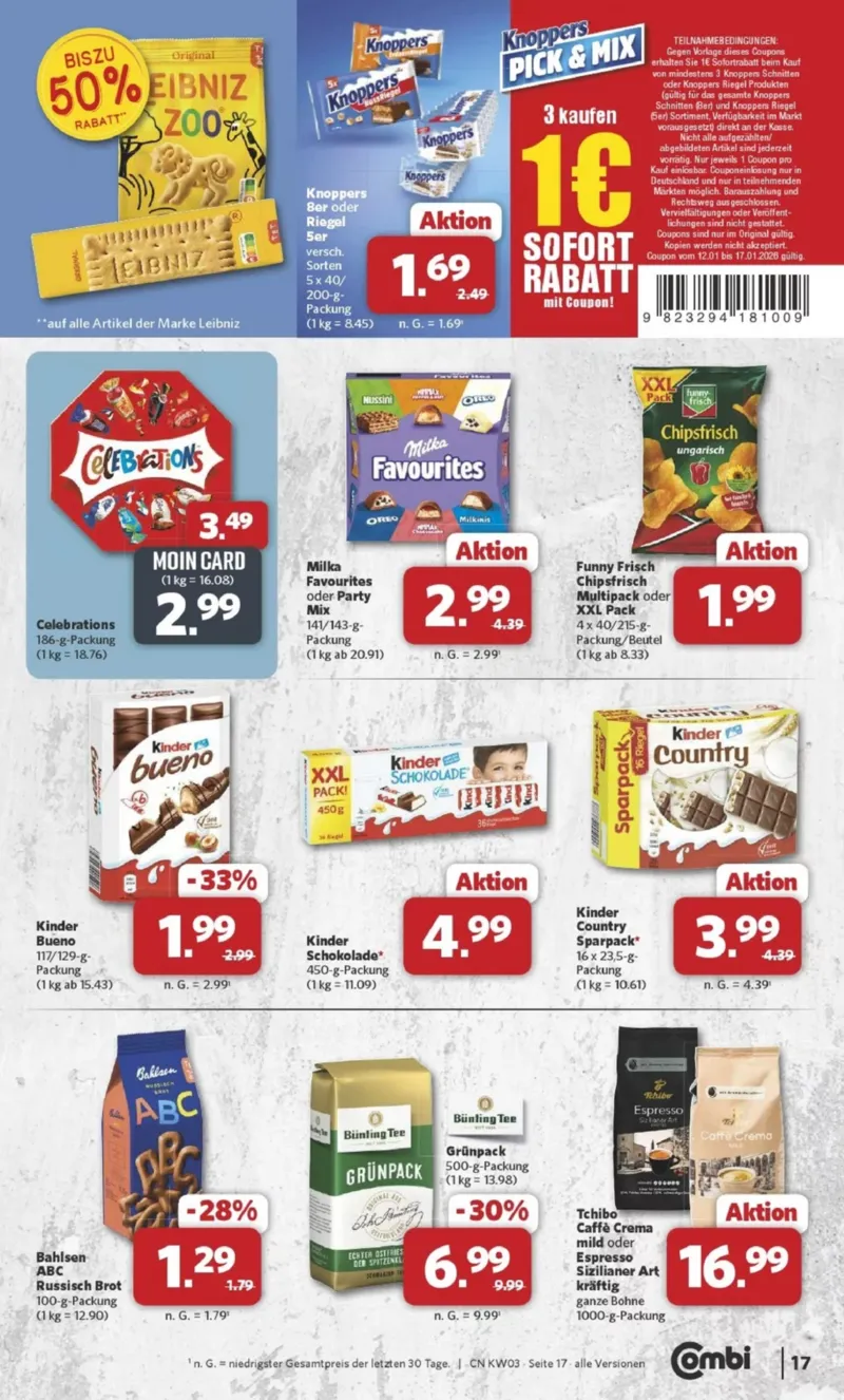 Combi Prospekt vom 12.01.2026, Seite 17