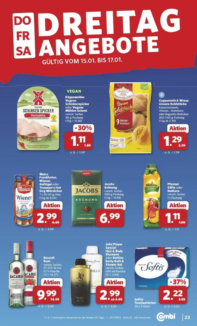 Combi Prospekt vom 12.01.2026, Seite 23
