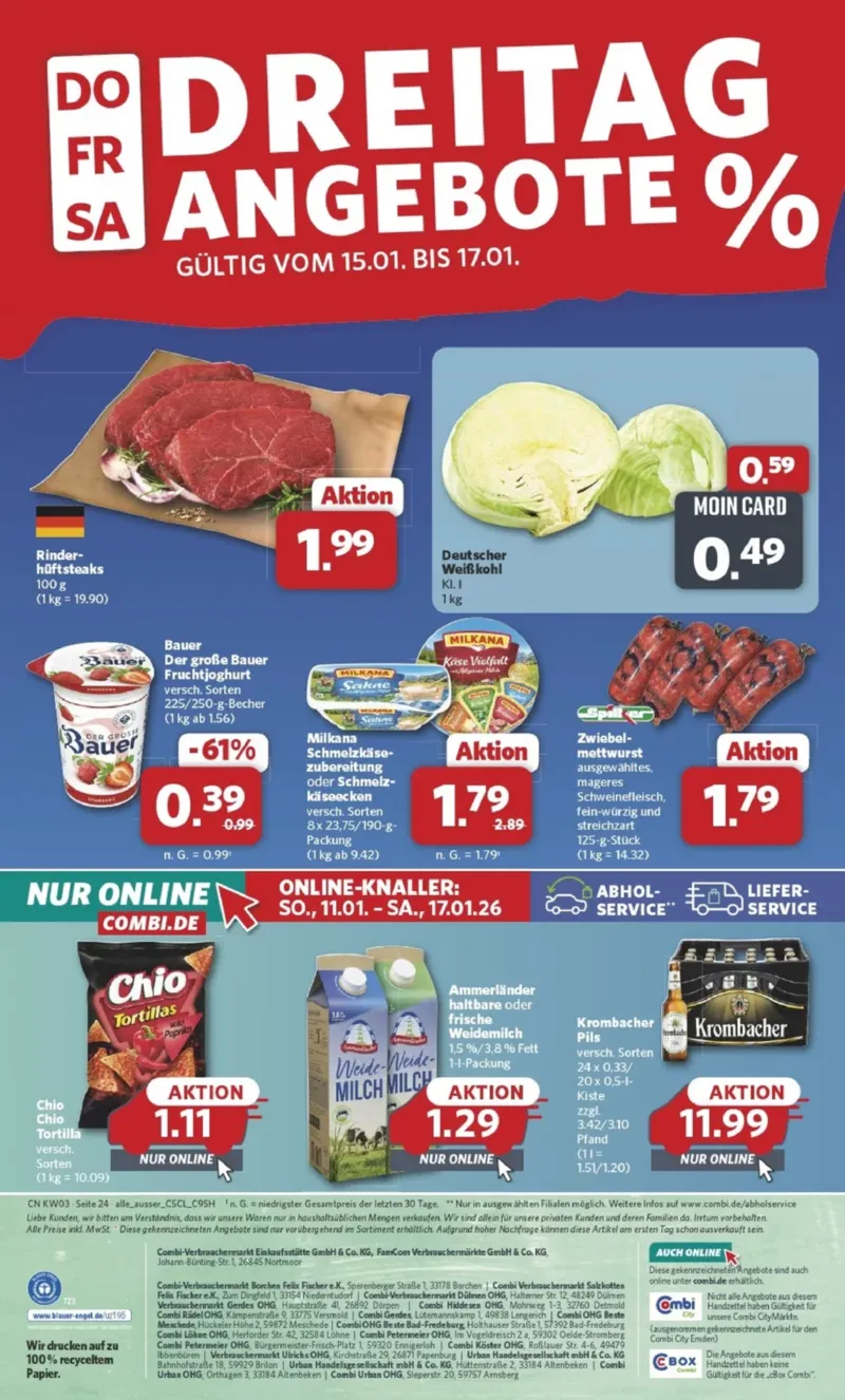 Combi Prospekt vom 12.01.2026, Seite 24