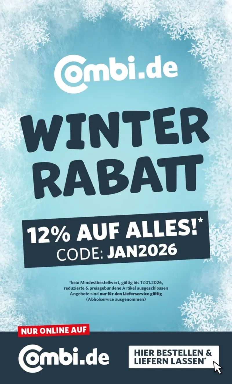 Combi Prospekt vom 12.01.2026, Seite 27