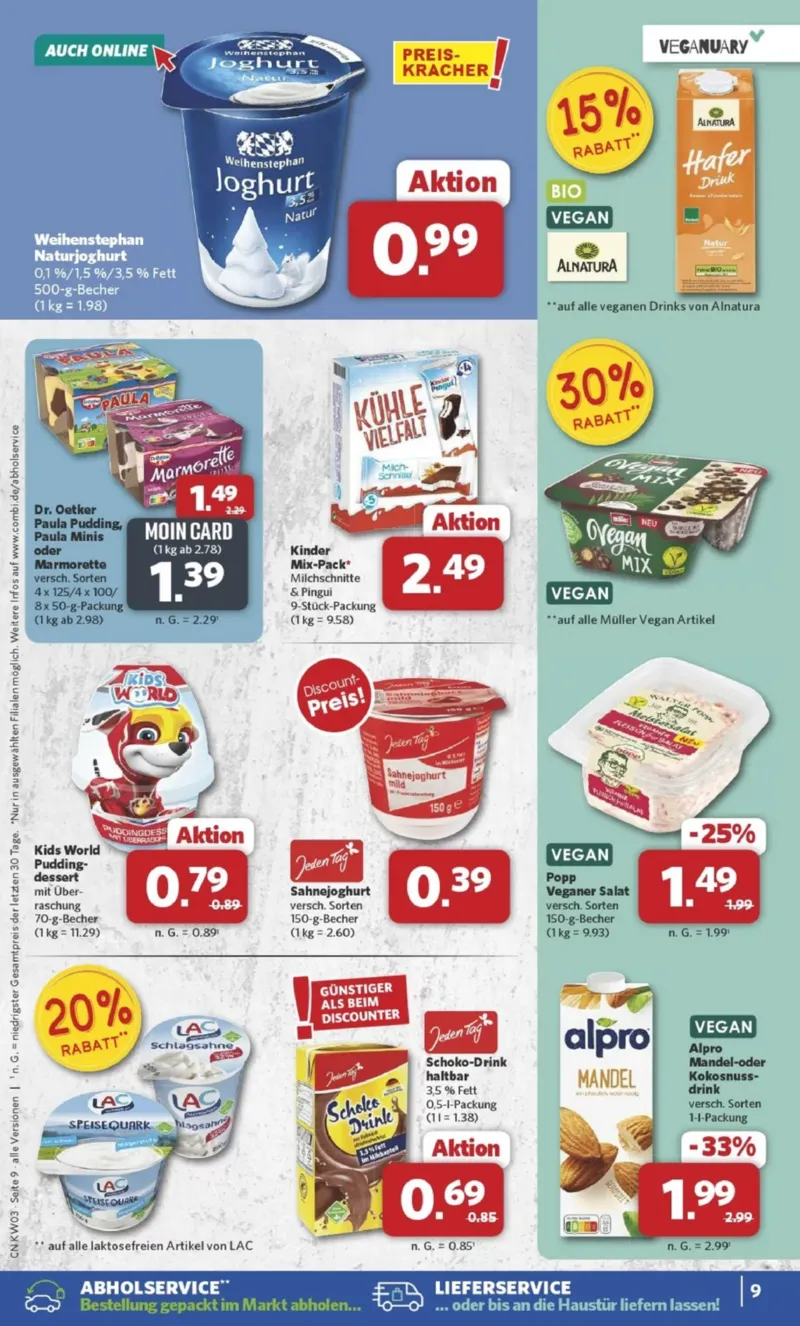 Combi Prospekt vom 12.01.2026, Seite 9