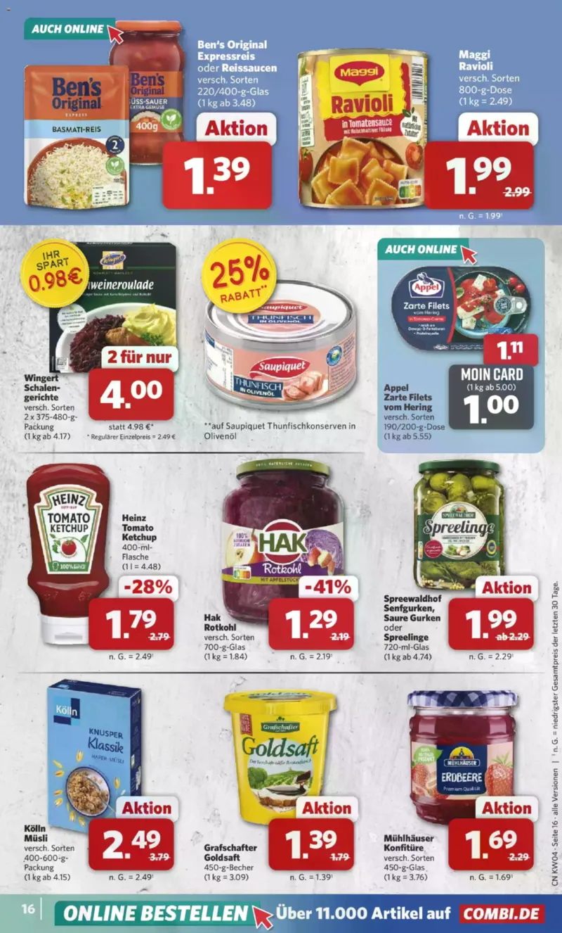 Combi Prospekt vom 19.01.2026, Seite 16