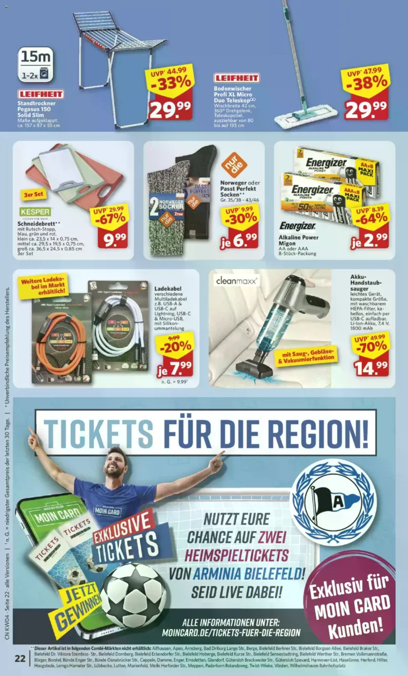 Combi Prospekt vom 19.01.2026, Seite 22