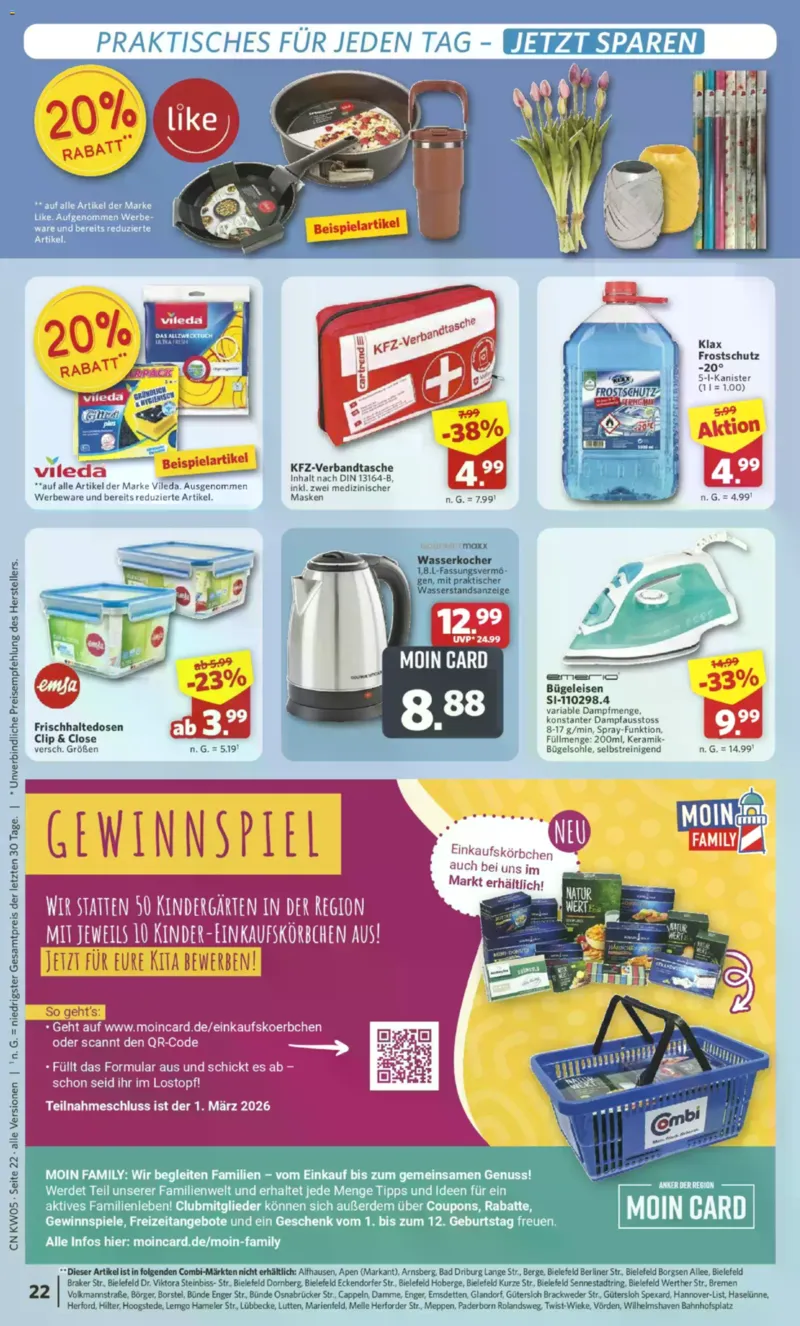Combi Prospekt vom 26.01.2026, Seite 22