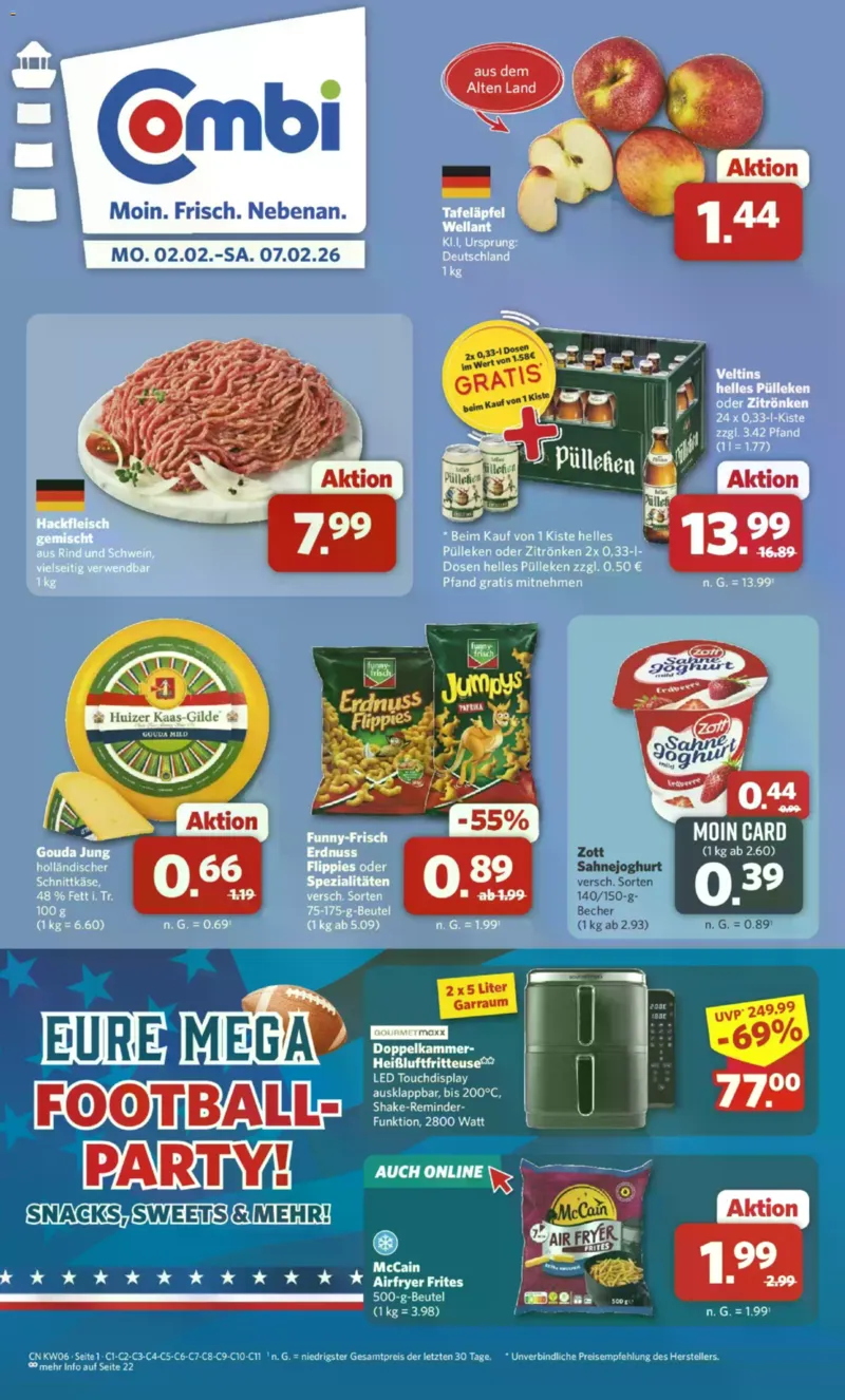 Combi Prospekt vom 02.02.2026, Seite 1