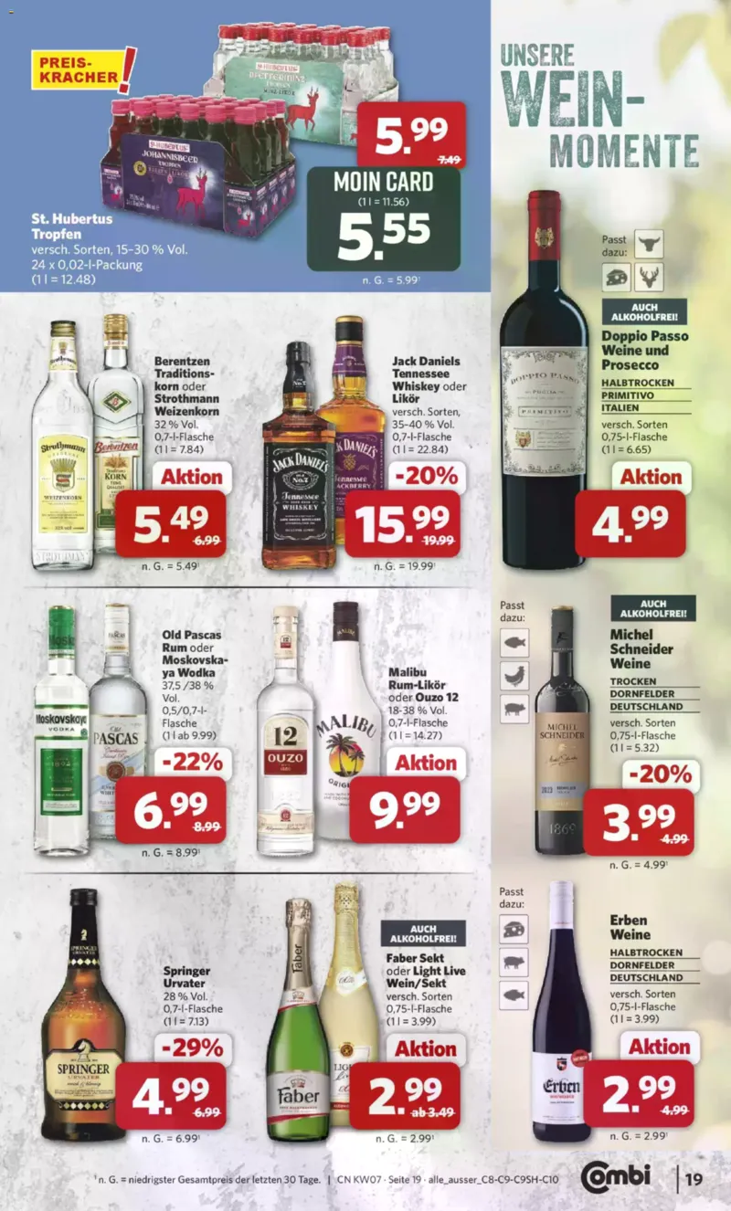 Combi Prospekt vom 09.02.2026, Seite 19