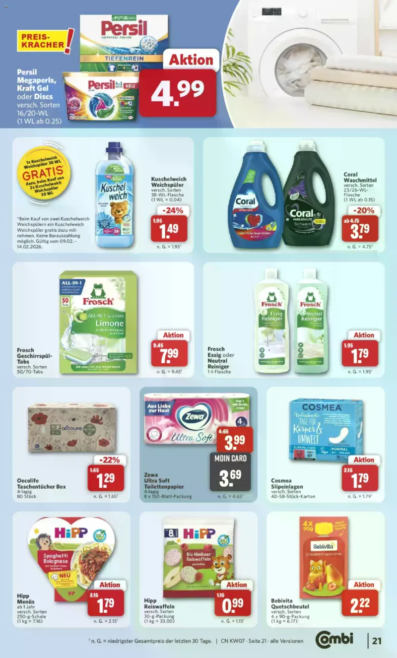 Combi Prospekt vom 09.02.2026, Seite 23