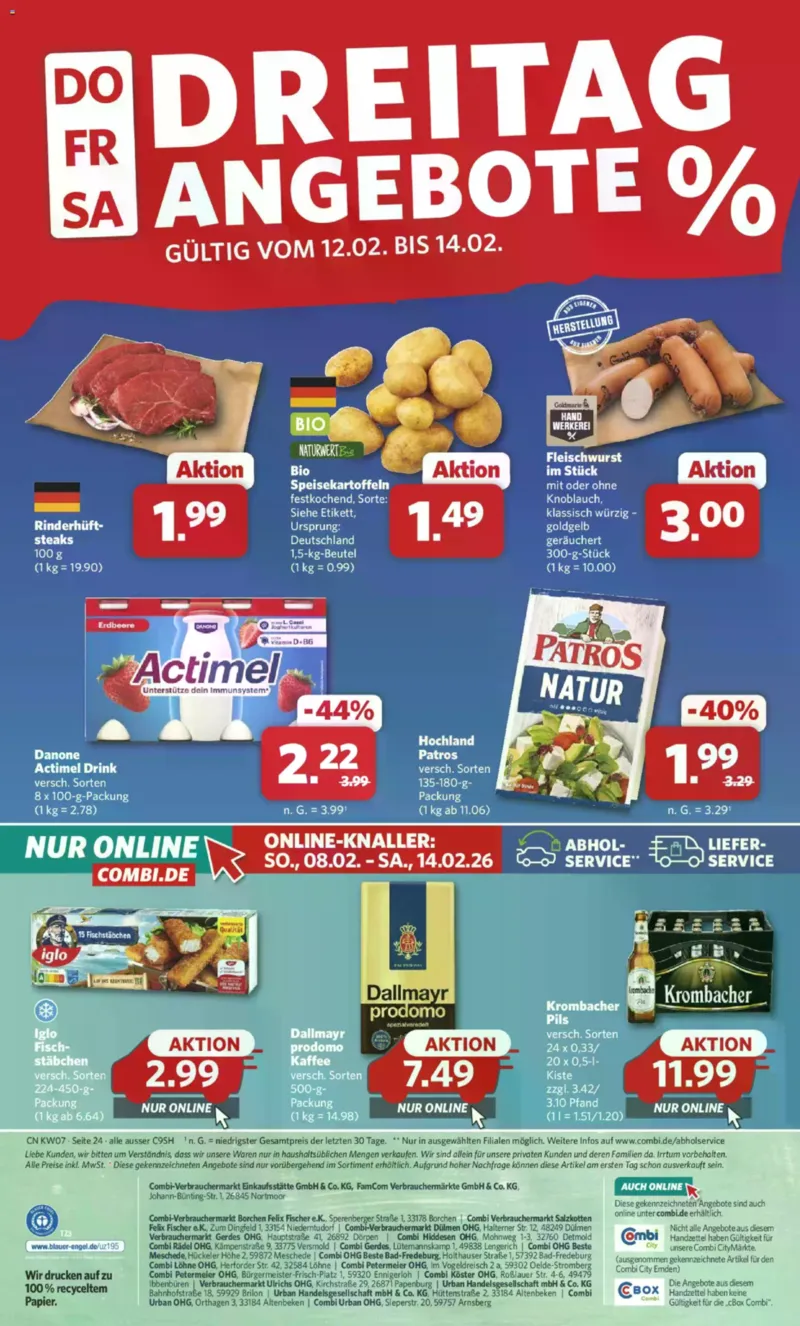 Combi Prospekt vom 09.02.2026, Seite 26