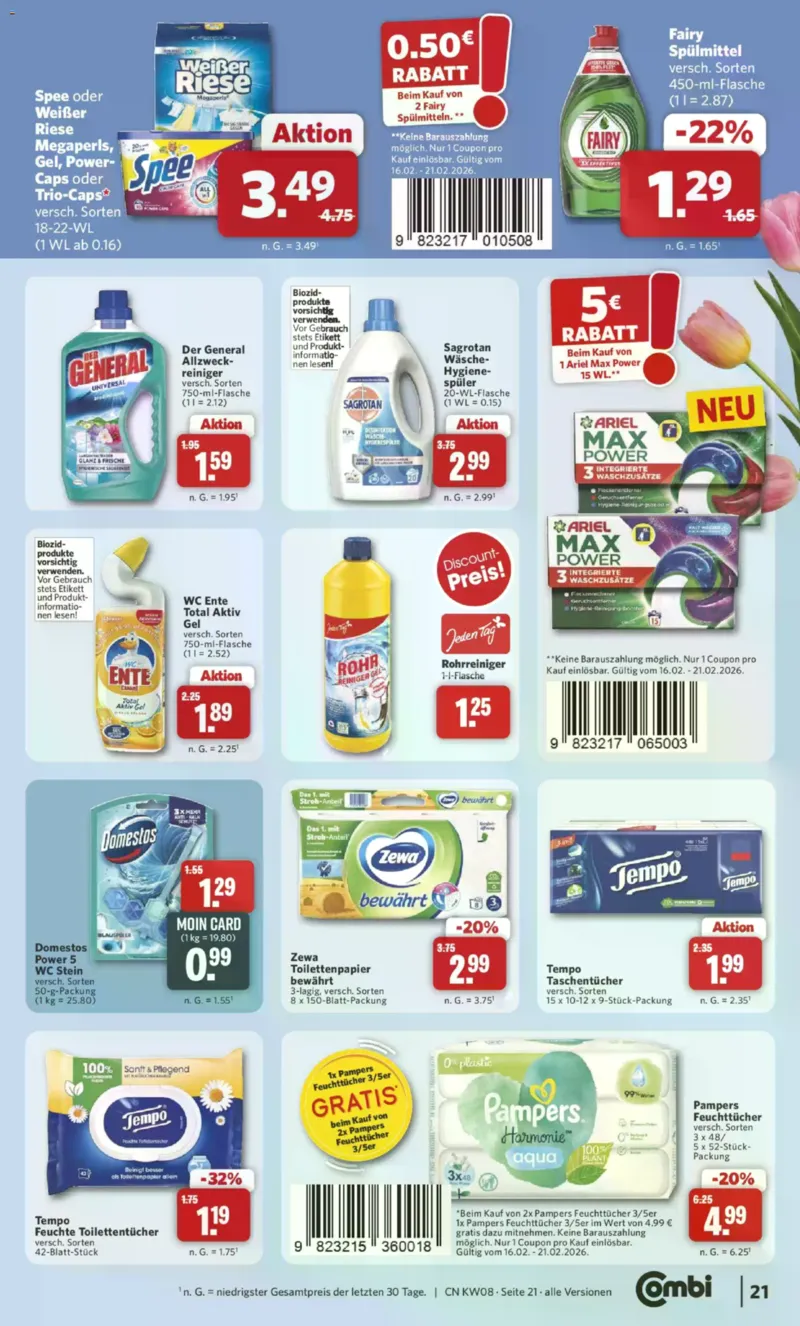 Combi Prospekt vom 16.02.2026, Seite 23