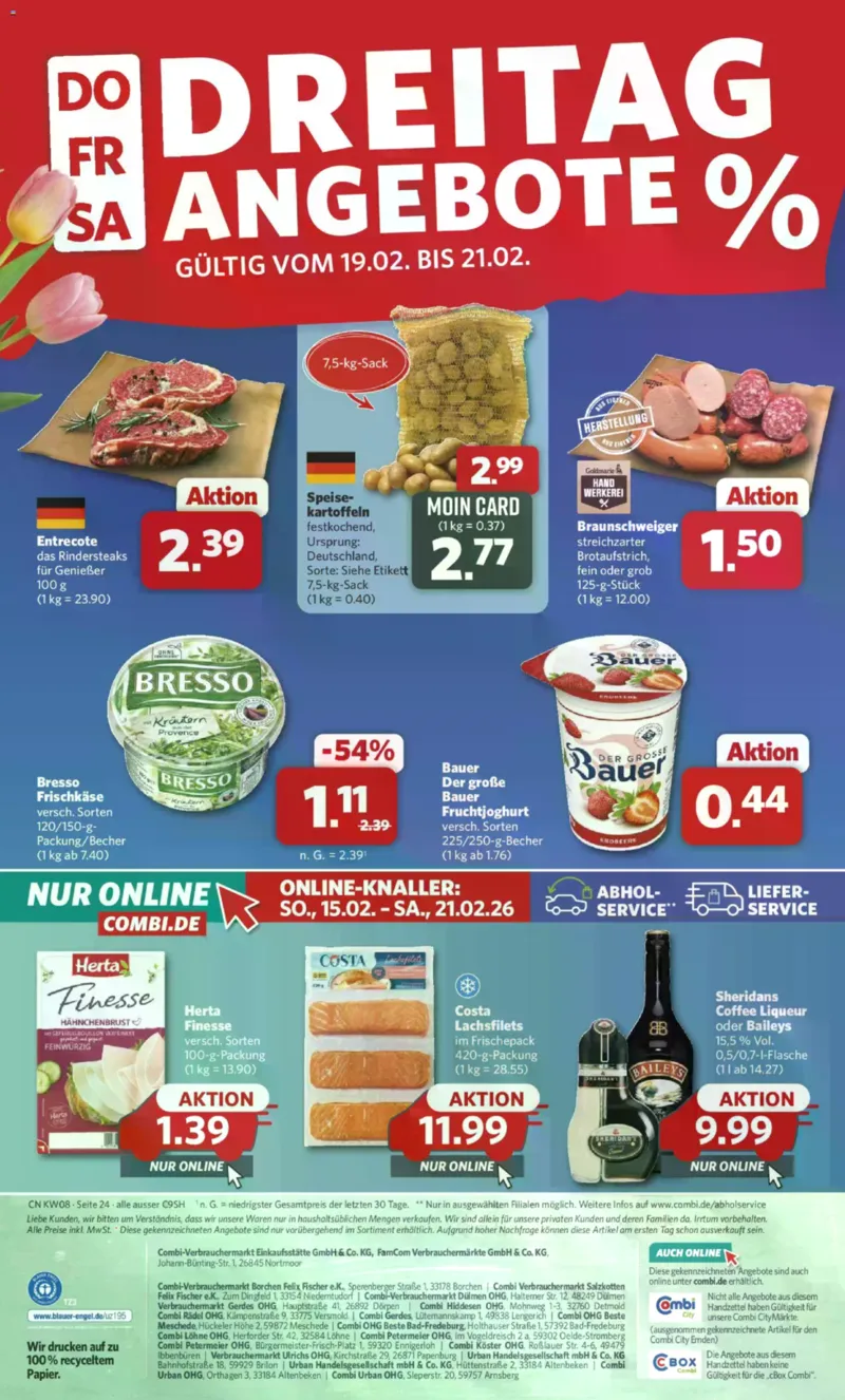 Combi Prospekt vom 16.02.2026, Seite 26