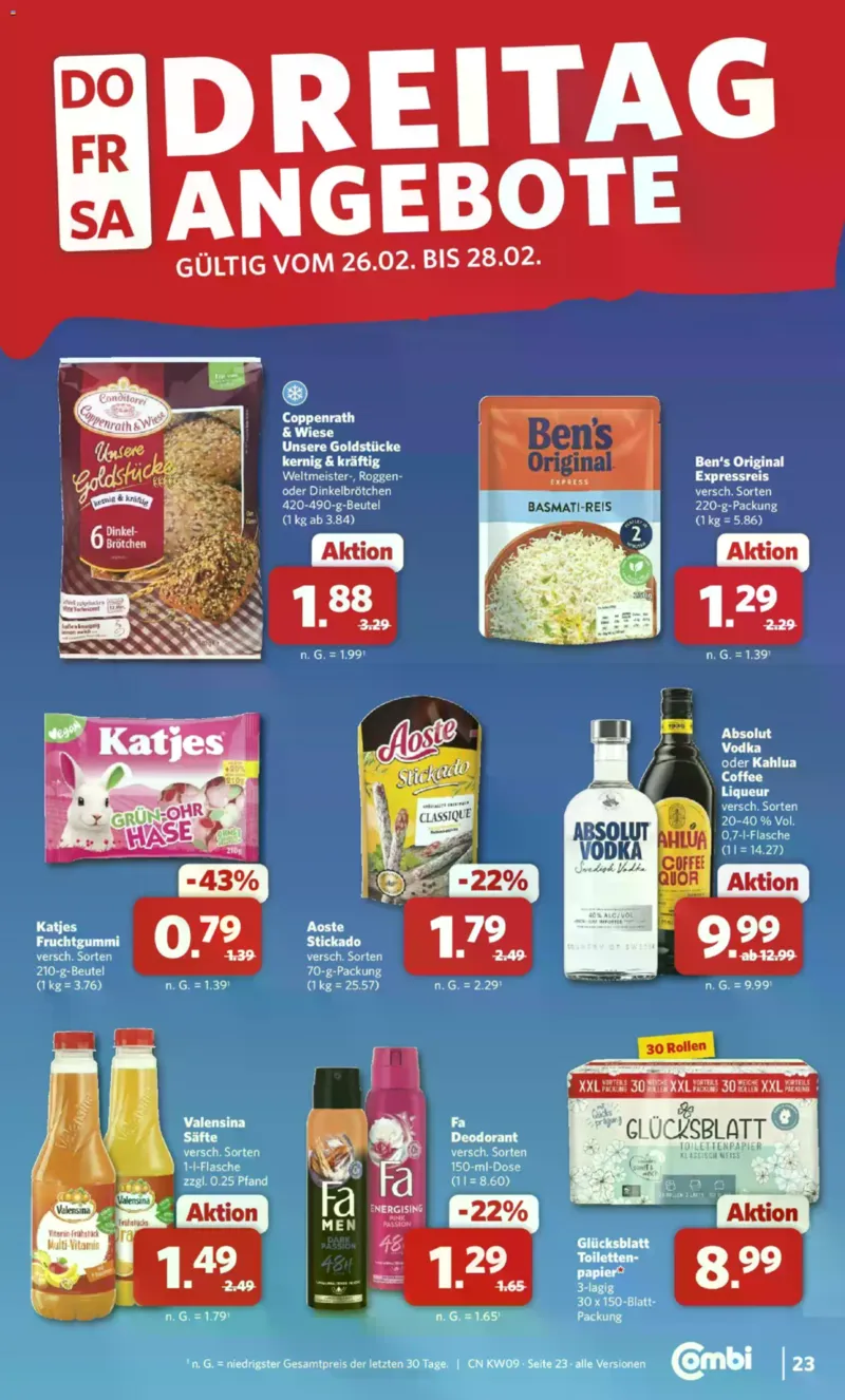 Combi Prospekt vom 23.02.2026, Seite 24