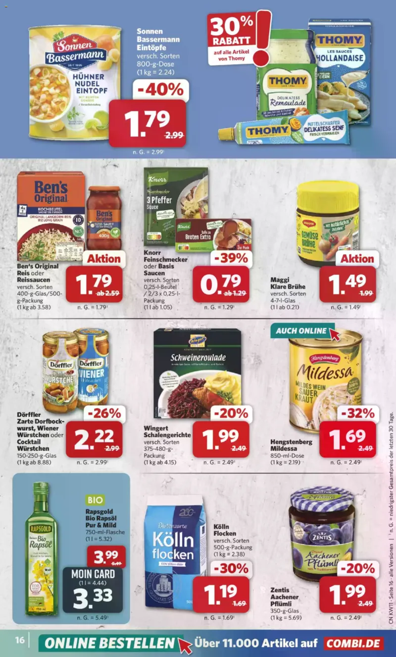 Combi Prospekt vom 09.03.2026, Seite 17