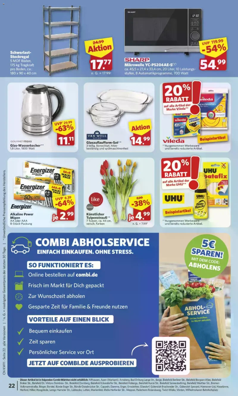 Combi Prospekt vom 09.03.2026, Seite 25