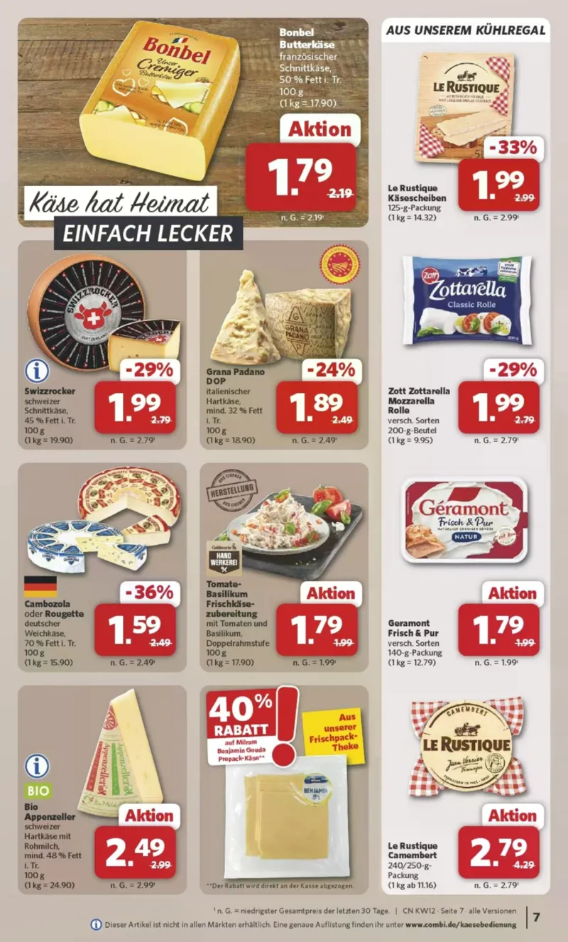 Combi Prospekt vom 16.03.2026, Seite 7