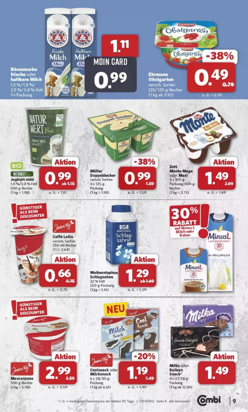 Combi Prospekt vom 16.03.2026, Seite 9