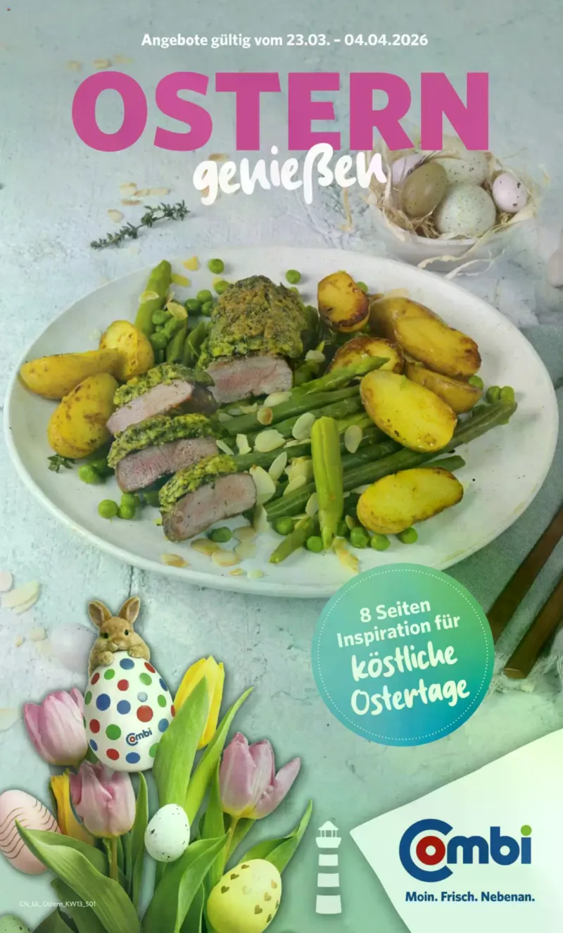 Combi Prospekt vom 22.03.2026, Seite 1