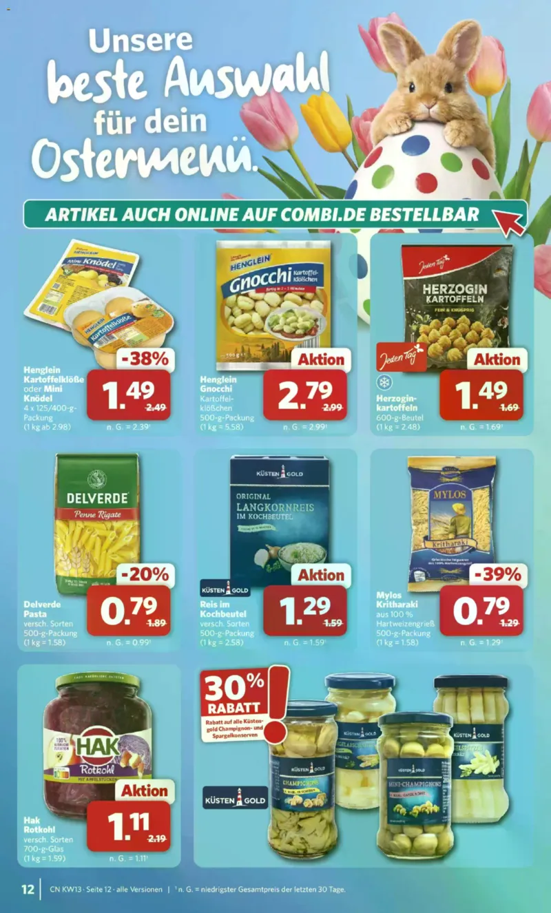 Combi Prospekt vom 23.03.2026, Seite 12