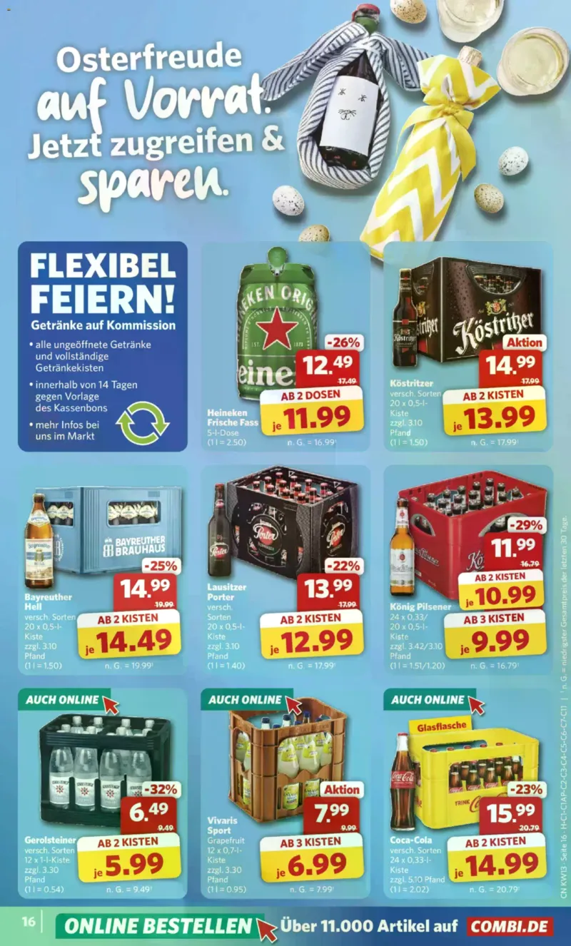Combi Prospekt vom 23.03.2026, Seite 16