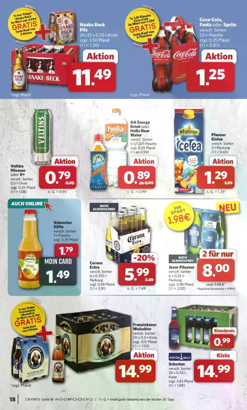 Combi Prospekt vom 23.03.2026, Seite 18