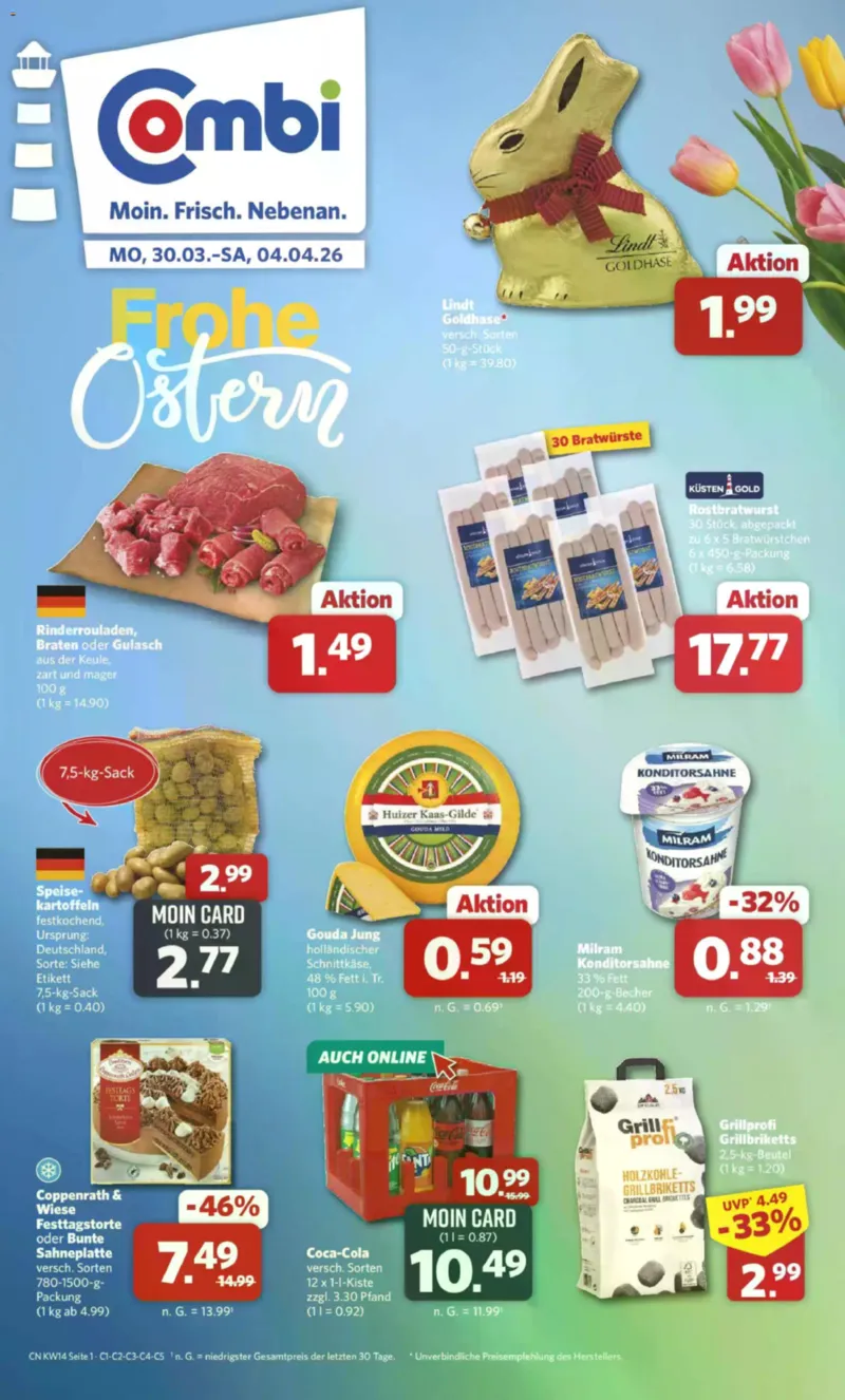Combi Prospekt vom 30.03.2026, Seite 1