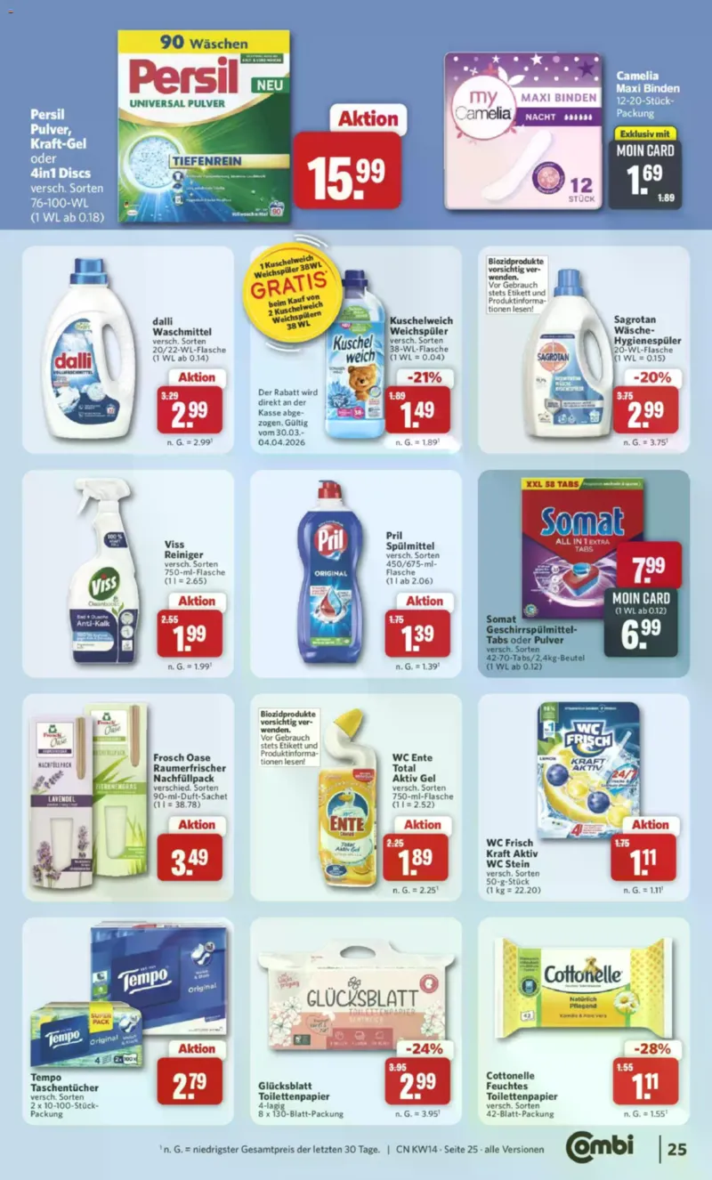 Combi Prospekt vom 30.03.2026, Seite 28