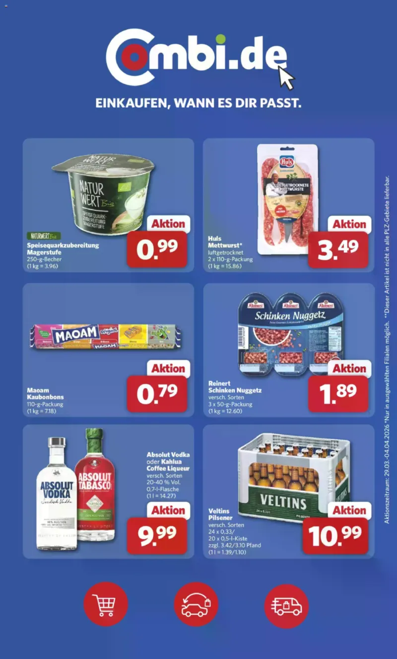 Combi Prospekt vom 30.03.2026, Seite 33