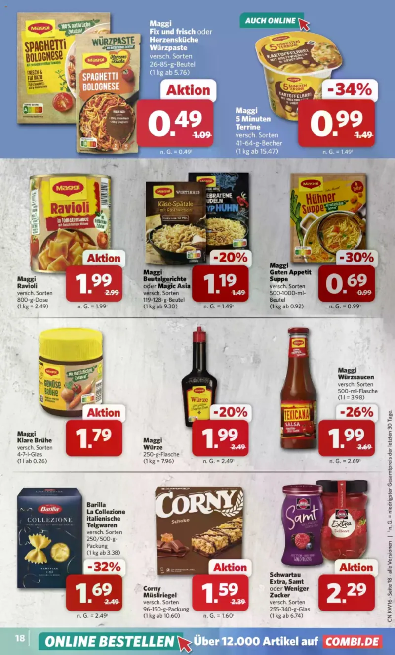 Combi Prospekt vom 13.04.2026, Seite 18