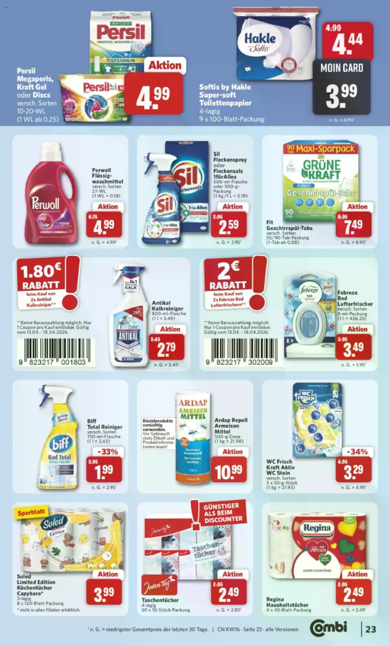 Combi Prospekt vom 13.04.2026, Seite 27