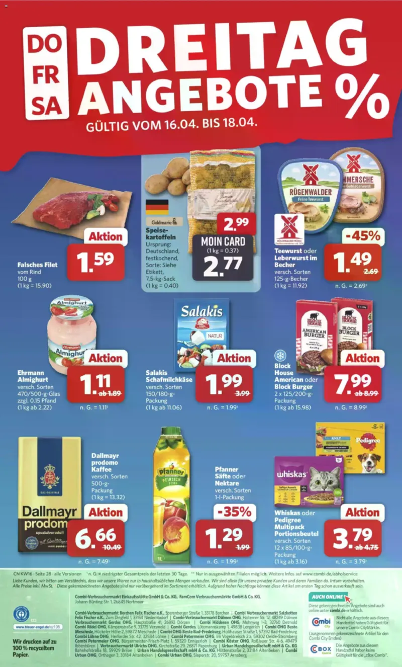 Combi Prospekt vom 13.04.2026, Seite 32