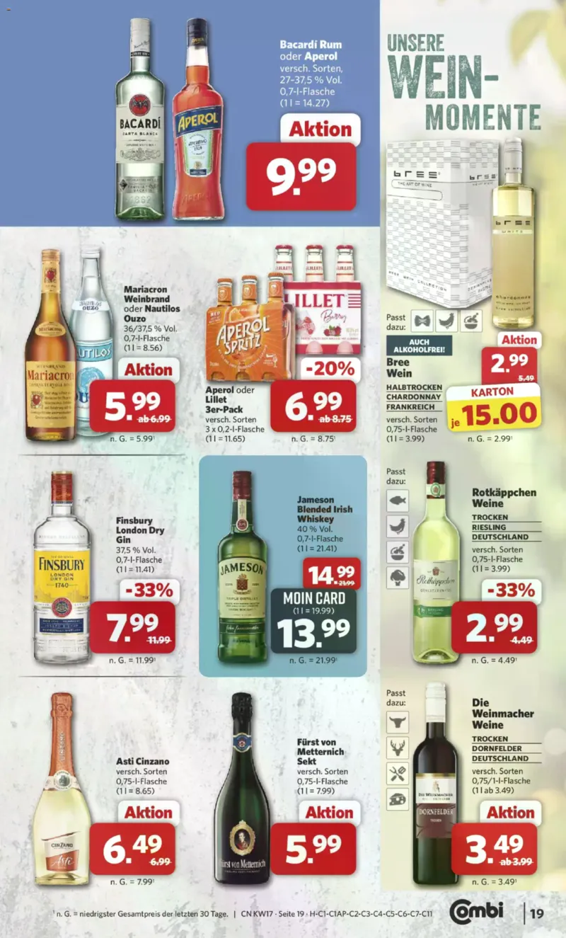 Combi Prospekt vom 20.04.2026, Seite 21