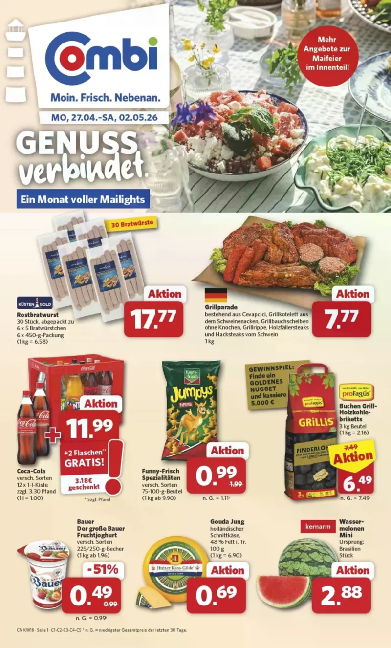 Combi Prospekt vom 27.04.2026, Seite 1