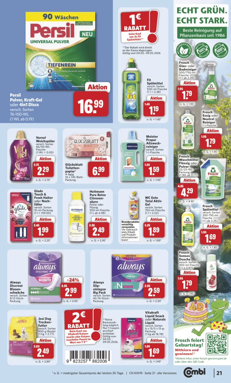 Combi Prospekt vom 04.05.2026, Seite 21
