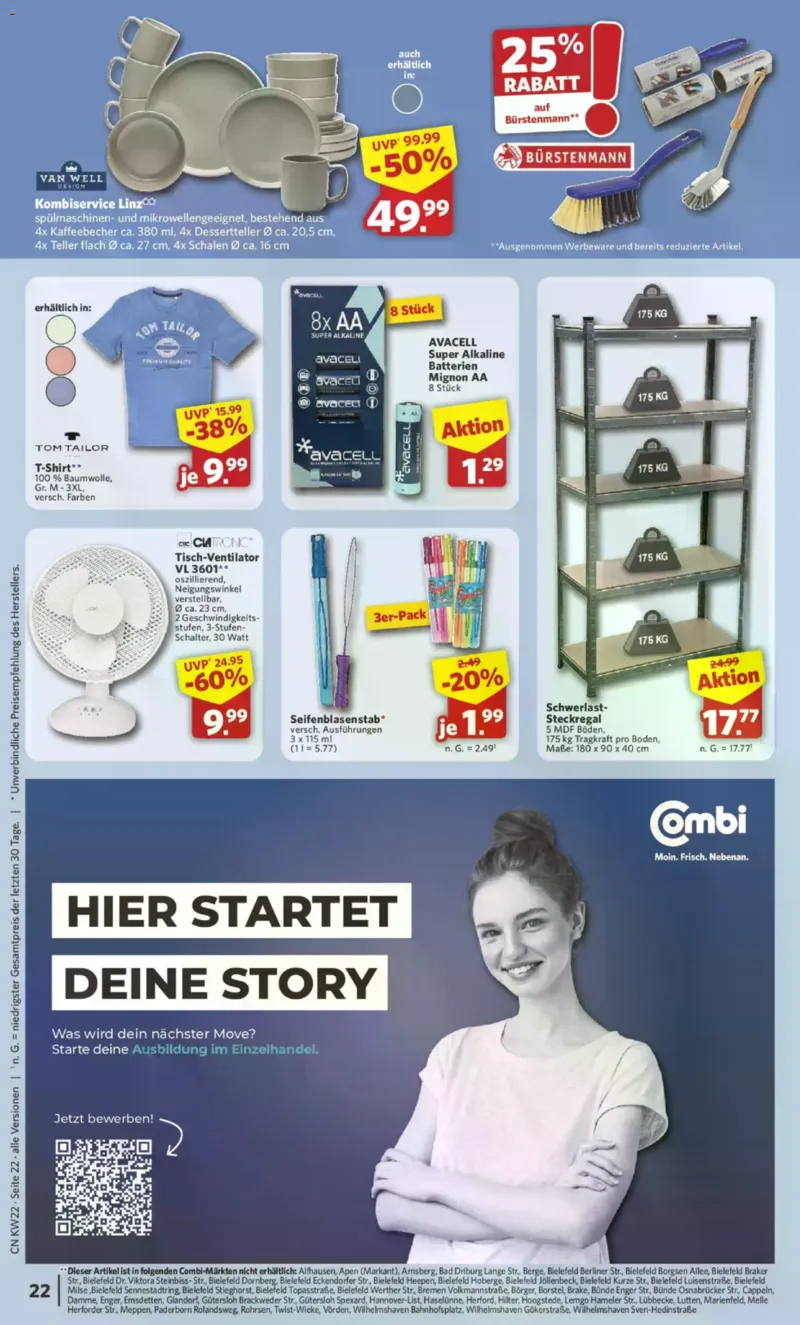 Combi Prospekt vom 26.05.2026, Seite 22