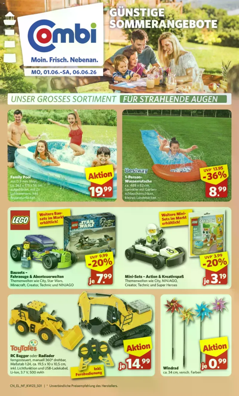 Combi Prospekt vom 01.06.2026, Seite 1