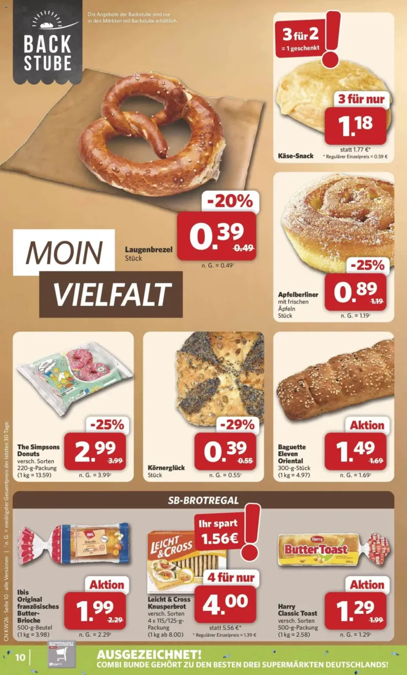 Combi Prospekt vom 22.06.2026, Seite 10