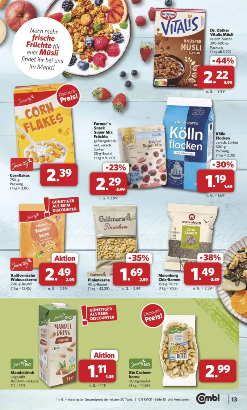 Combi Prospekt vom 27.07.2026, Seite 13
