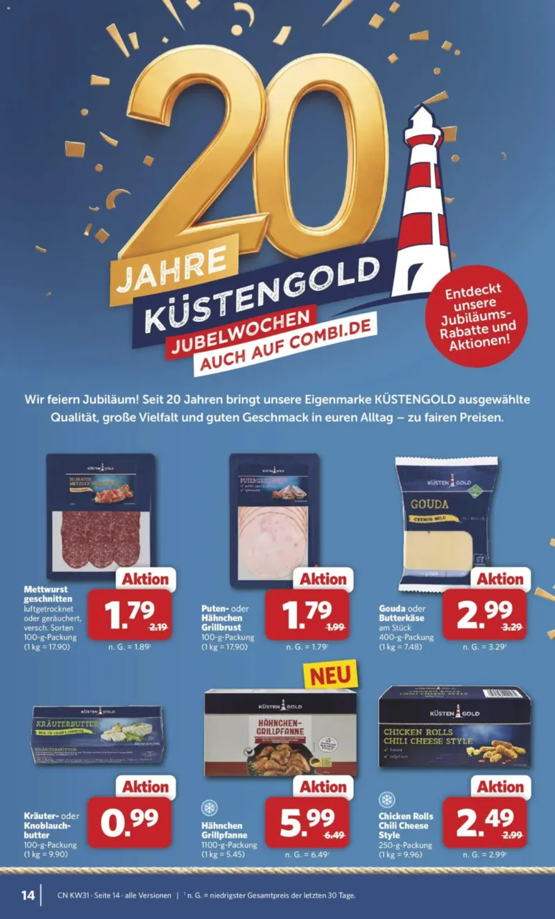 Combi Prospekt vom 27.07.2026, Seite 14
