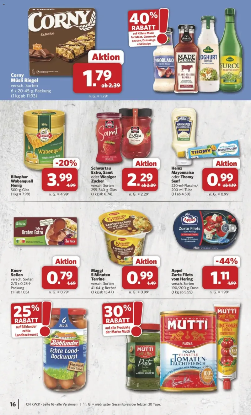 Combi Prospekt vom 27.07.2026, Seite 16