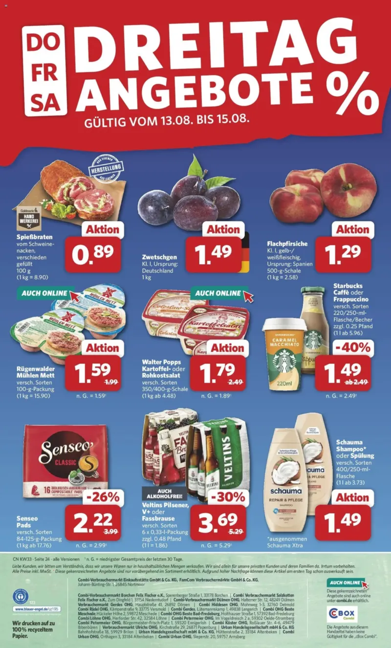Combi Prospekt vom 10.08.2026, Seite 30