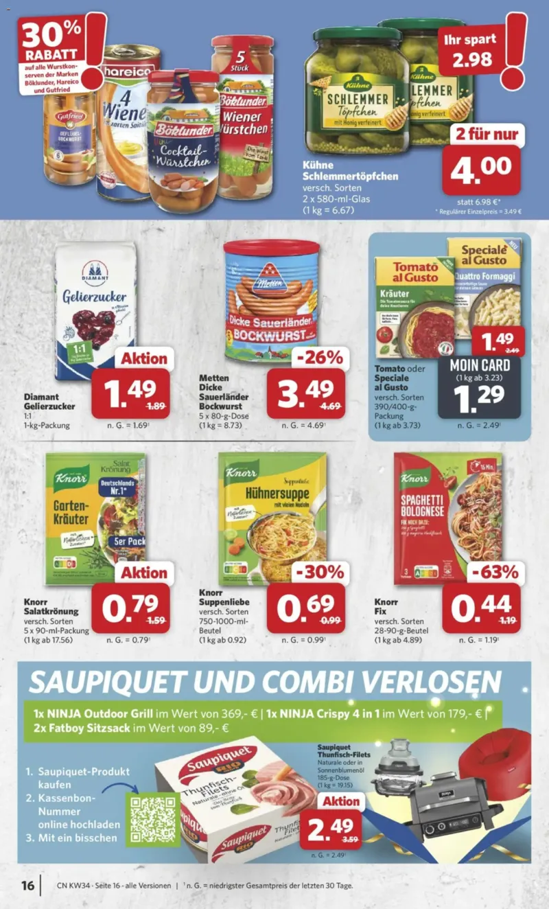 Combi Prospekt vom 17.08.2026, Seite 16