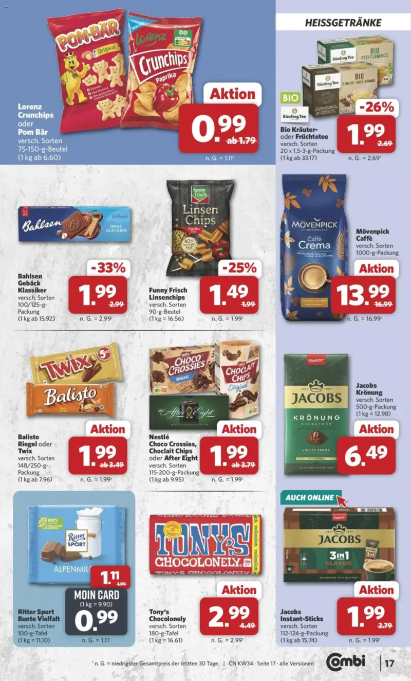 Combi Prospekt vom 17.08.2026, Seite 17