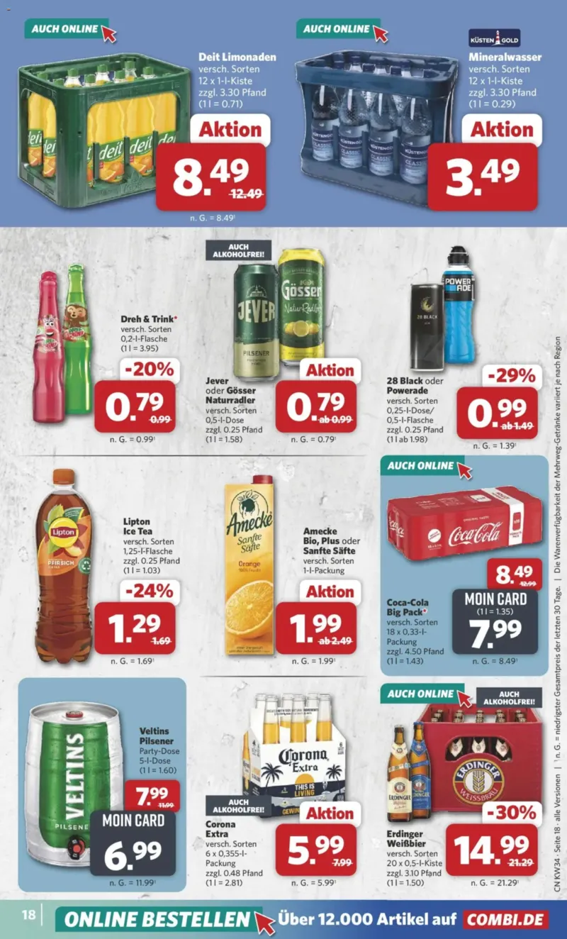 Combi Prospekt vom 17.08.2026, Seite 18
