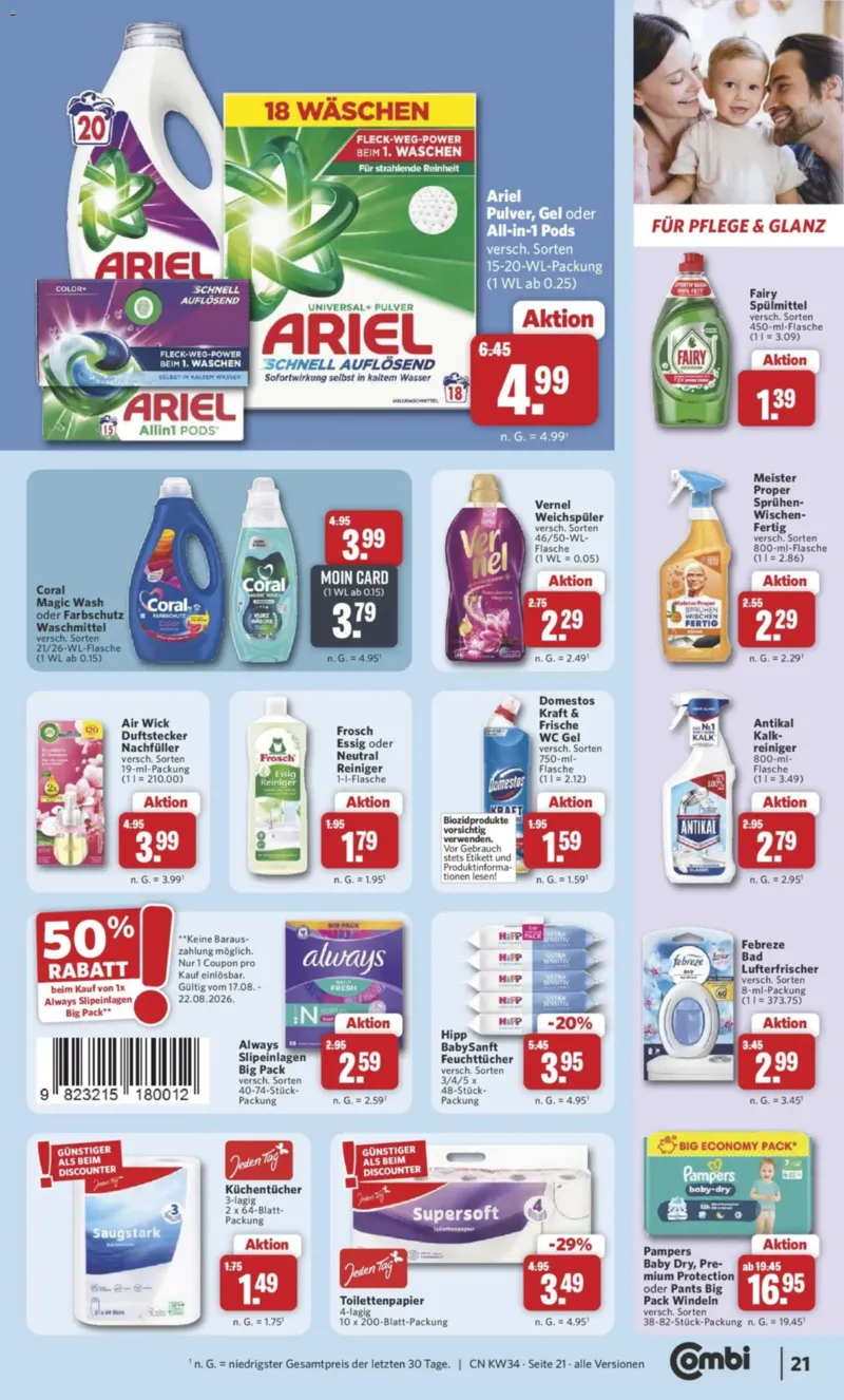 Combi Prospekt vom 17.08.2026, Seite 23