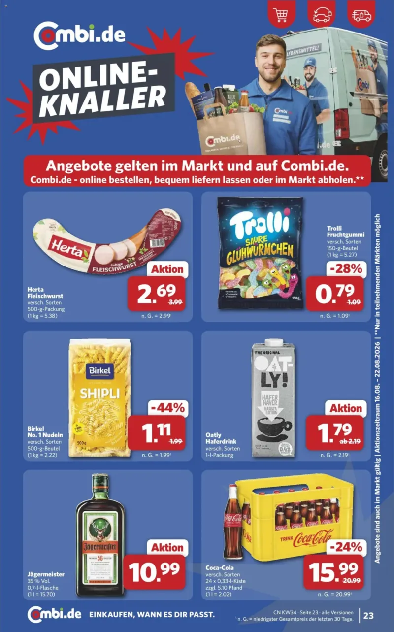 Combi Prospekt vom 17.08.2026, Seite 25