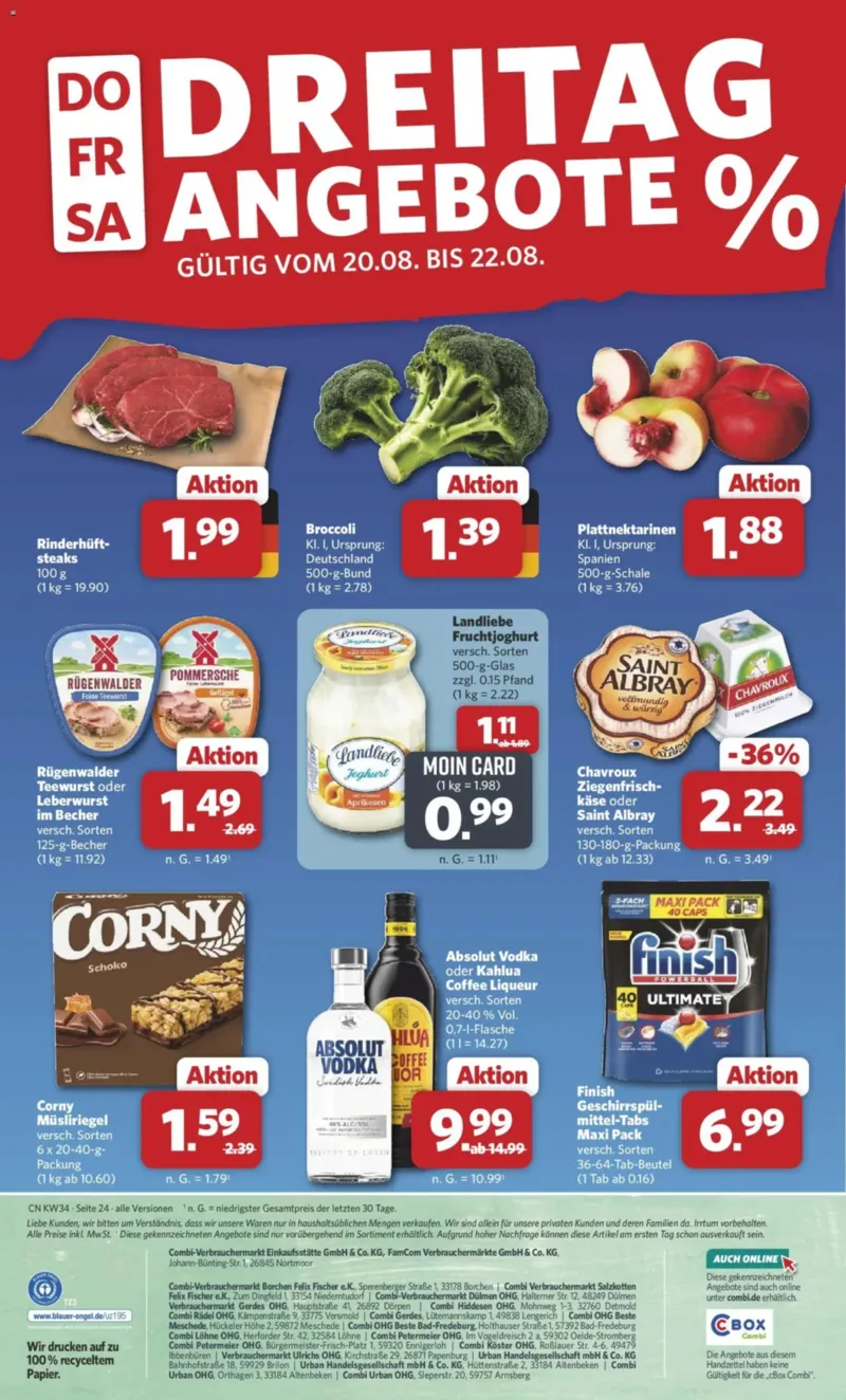 Combi Prospekt vom 17.08.2026, Seite 26