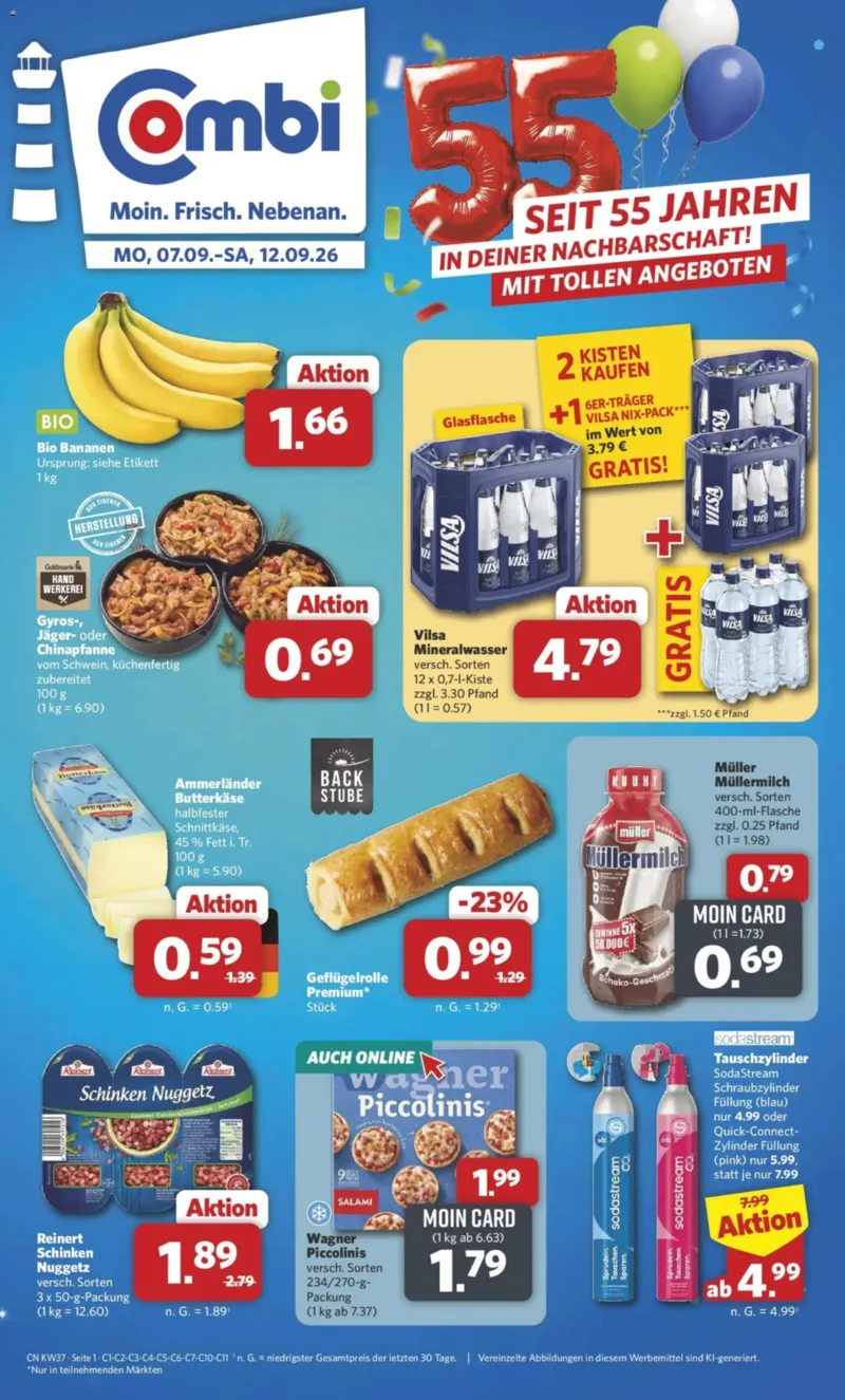 Combi Prospekt vom 07.09.2026, Seite 1