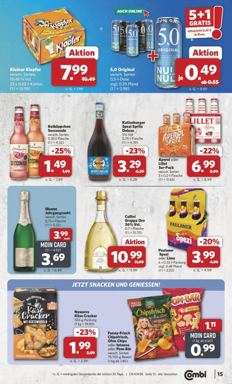 Combi Prospekt vom 14.09.2026, Seite 17