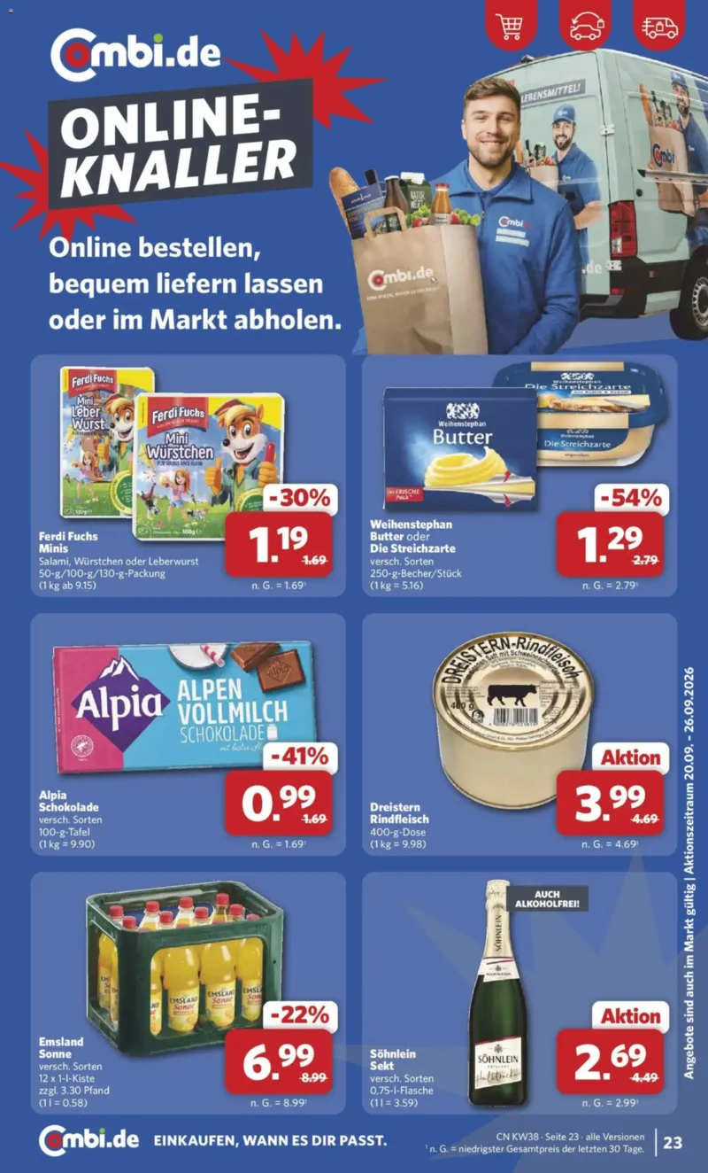 Combi Prospekt vom 14.09.2026, Seite 25