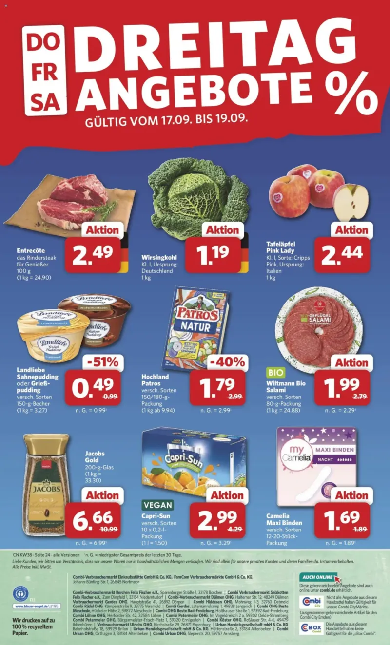 Combi Prospekt vom 14.09.2026, Seite 26